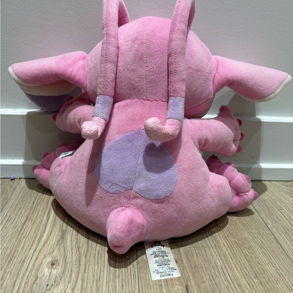 💗 Disney Store Angel Plush 14″ | Pink Lilo & Stitch Stuffed Animal | Authentic - Picture 2 of 4